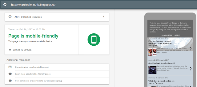 mobile friendly design