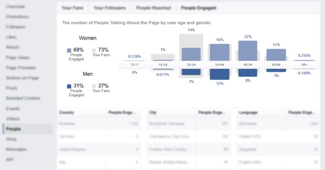facebook demographics